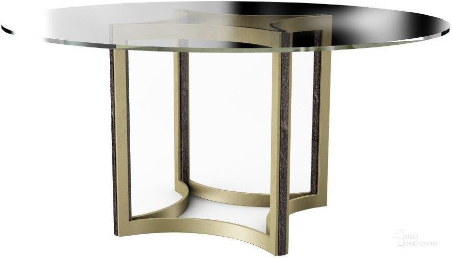 The appearance of Caracole Modern Artisan Remix Glass Top Dining Table Base With Glass Top 60 designed by Caracole in the modern / contemporary interior design. This bronze piece of furniture  was selected by 1StopBedrooms from Modern Artisan Remix Collection to add a touch of cosiness and style into your home. Sku: M112-019-204. Material: Wood. Product Type: Table. Size: 60.