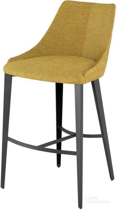 The appearance of Renee Palm Springs Fabric Bar Stool designed by Nuevo in the modern / contemporary interior design. This palm springs piece of furniture  was selected by 1StopBedrooms from Renee Collection to add a touch of cosiness and style into your home. Sku: HGNE211. Material: Fabric. Product Type: Barstool. Image1