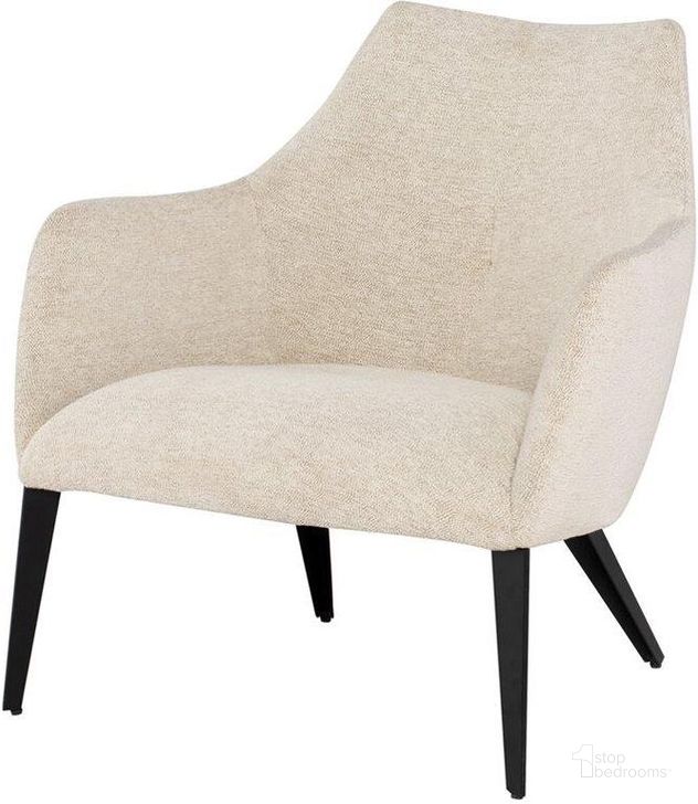 The appearance of Renee Shell Fabric Occasional Chair designed by Nuevo in the modern / contemporary interior design. This shell piece of furniture  was selected by 1StopBedrooms from Renee Collection to add a touch of cosiness and style into your home. Sku: HGNE215. Material: Fabric. Product Type: Accent Chair. Image1