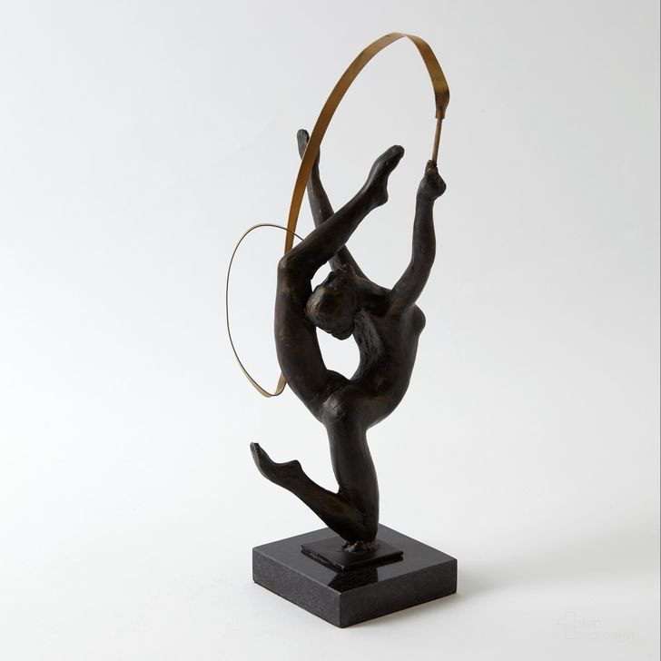 The appearance of Ribbon Dancer In Bronze designed by Global Views in the modern / contemporary interior design. This bronze piece of furniture  was selected by 1StopBedrooms from Ribbon Collection to add a touch of cosiness and style into your home. Sku: 8.82002. Product Type: Decorative Accessory. Material: Iron. Image1