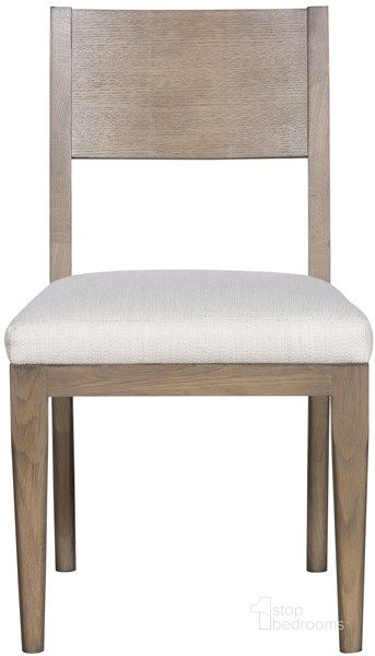 The appearance of Ridge Dining Side Chair In White designed by Vanguard Furniture in the country / farmhouse interior design. This white piece of furniture  was selected by 1StopBedrooms from Ridge Collection to add a touch of cosiness and style into your home. Sku: TV292S. Product Type: Dining Chair. Material: Wood Veneer. Image1