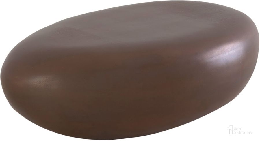 The appearance of River Stone Coffee Table PH57908 designed by Phillips Collection in the modern / contemporary interior design. This brown piece of furniture  was selected by 1StopBedrooms from River Stone Collection to add a touch of cosiness and style into your home. Sku: PH57908. Product Type: Coffee Table. Material: Resin. Image1