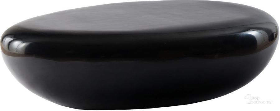 The appearance of River Stone Coffee Table PH67486 designed by Phillips Collection in the modern / contemporary interior design. This black piece of furniture  was selected by 1StopBedrooms from River Stone Collection to add a touch of cosiness and style into your home. Sku: PH67486. Product Type: Coffee Table. Material: Resin. Image1