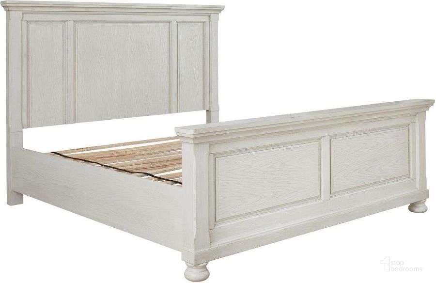 Robbinsdale Antique White Panel Bedroom Set by Ashley Furniture ...