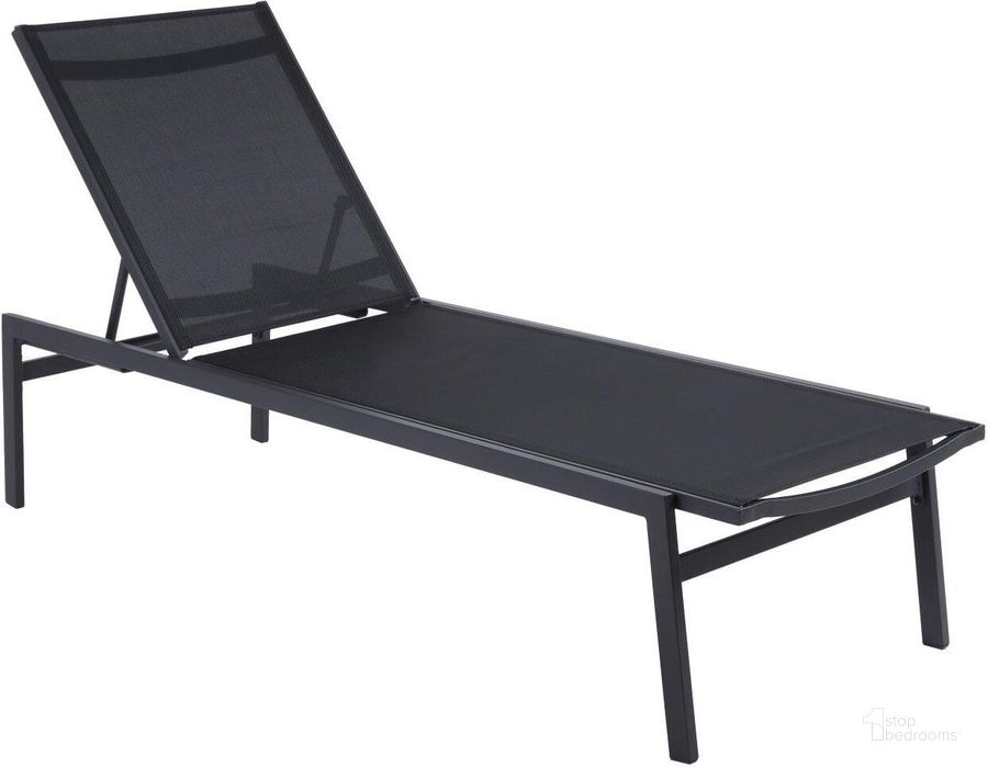The appearance of Roberidge Black Outdoor Chair 0qb24419918 designed by Furnique in the modern / contemporary interior design. This black piece of furniture  was selected by 1StopBedrooms from Roberidge Collection to add a touch of cosiness and style into your home. Sku: 398Black. Material: Aluminum. Product Type: Outdoor Chaise Lounge. Image1