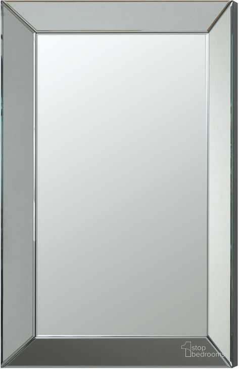 The appearance of Robson Gray Accent Mirror 0qd2283049 designed by Luxe Linea in the modern / contemporary interior design. This gray piece of furniture  was selected by 1StopBedrooms from Robson Collection to add a touch of cosiness and style into your home. Sku: 901783. Material: Glass. Product Type: Accent Mirror.