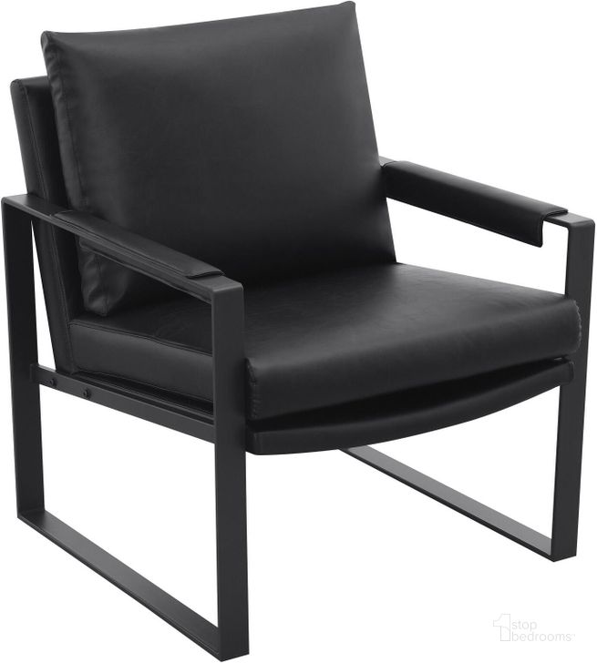 The appearance of Rosalind Upholstered Track Arms Accent Chair In Black and Gummetal designed by Coaster in the modern / contemporary interior design. This black/gummetal piece of furniture  was selected by 1StopBedrooms from Rosalind Collection to add a touch of cosiness and style into your home. Sku: 903021. Material: Upholstered. Product Type: Accent Chair. Image1