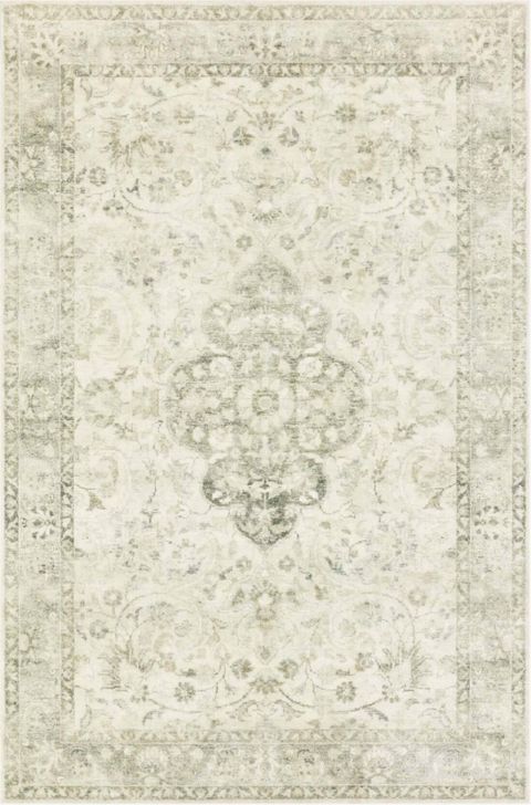 The appearance of Rosette Ivory/Silver Rug ROSTROS-02IVSI160S designed by Loloi Rugs in the traditional interior design. This ivory and silver piece of furniture  was selected by 1StopBedrooms from Rosette Collection to add a touch of cosiness and style into your home. Sku: ROSTROS-02IVSI160S. Material: Polyester. Product Type: Rug. Image1