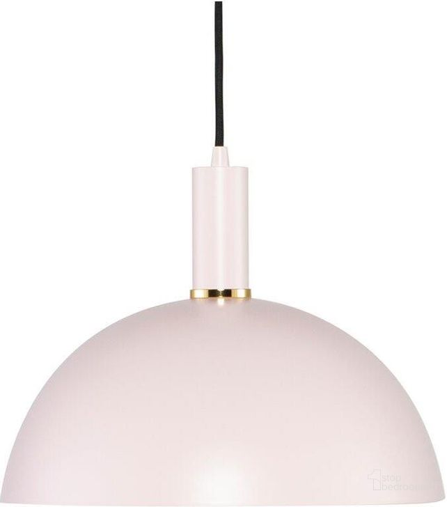 The appearance of Rosie Maxi Pendant Lighting In Blush designed by Nuevo in the modern / contemporary interior design. This blush piece of furniture  was selected by 1StopBedrooms from Rosie Maxi Collection to add a touch of cosiness and style into your home. Sku: HGSK371. Material: Metal. Product Type: Pendant Lighting. Image1