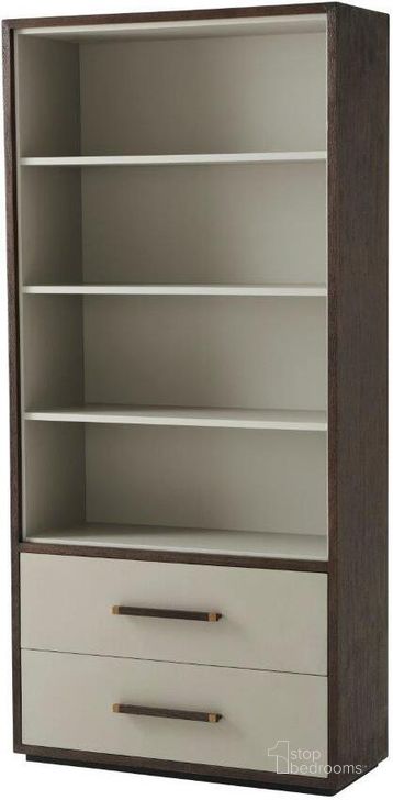 The appearance of Rowley Bookcase TAS61002.C076 designed by Theodore Alexander in the transitional interior design. This  piece of furniture  was selected by 1StopBedrooms from TA Studio No. 1 Collection to add a touch of cosiness and style into your home. Sku: TAS61002.C076. Material: Wood. Product Type: Bookcase.