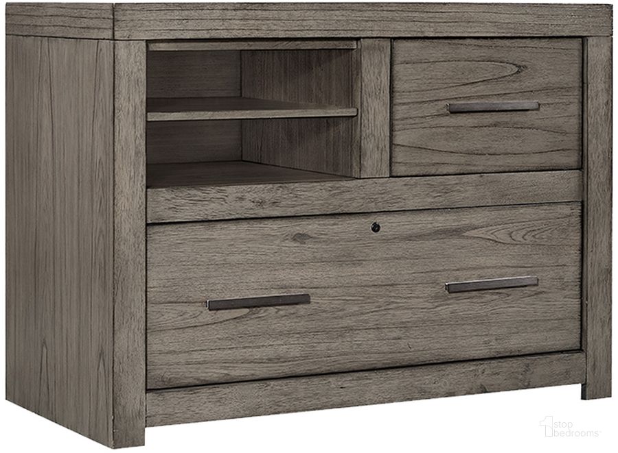 The appearance of Royal Park Grey Filing Cabinet and Storage designed by Luxury Loft in the modern / contemporary interior design. This grey piece of furniture  was selected by 1StopBedrooms from Royal Park Collection to add a touch of cosiness and style into your home. Sku: IML-378-GRY. Material: Wood. Product Type: File Cabinet. Image1