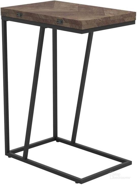 The appearance of Rustic Tobacco Expandable Accent Table designed by Coaster in the modern / contemporary interior design. This tobacco piece of furniture  was selected by 1StopBedrooms from  to add a touch of cosiness and style into your home. Sku: 931157. Material: Metal. Product Type: Accent Table. Image1