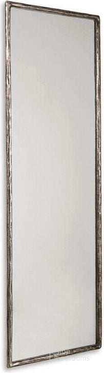 The appearance of Ryandale Antique Pewter Finish Floor Mirror designed by Signature Design by Ashley in the modern / contemporary interior design. This antique pewter piece of furniture  was selected by 1StopBedrooms from Ryandale Collection to add a touch of cosiness and style into your home. Sku: A8010267. Material: Glass. Product Type: Floor Mirror. Image1