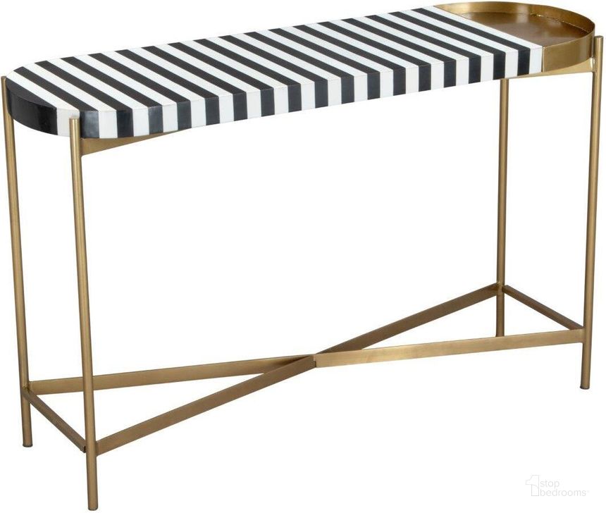 The appearance of Saber Console Table In Multicolor designed by Zuo Modern in the modern / contemporary interior design. This multi piece of furniture  was selected by 1StopBedrooms from Saber Collection to add a touch of cosiness and style into your home. Sku: 109466. Product Type: Console Table. Material: MDF. Image1