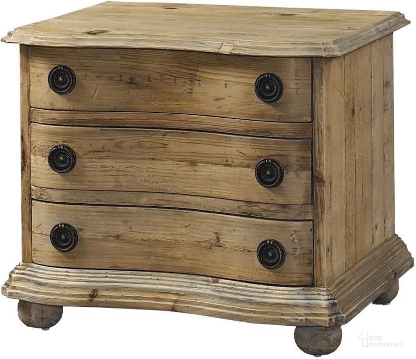 The appearance of Salvaged Natural Wood Night Stand designed by Padmas Plantation in the modern / contemporary interior design. This natural piece of furniture  was selected by 1StopBedrooms from Salvaged Collection to add a touch of cosiness and style into your home. Sku: SAL21R. Product Type: Nightstand. Material: Pine.