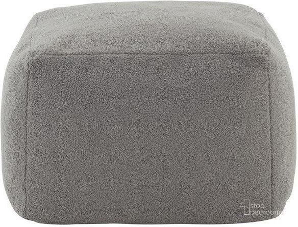 The appearance of Samuels Boucle Pouf In Dark Grey designed by Safavieh Couture in the transitional interior design. This dark grey piece of furniture  was selected by 1StopBedrooms from Samuels Collection to add a touch of cosiness and style into your home. Sku: SFV5041E. Product Type: Ottoman. Material: Top Grain Leather. Image1