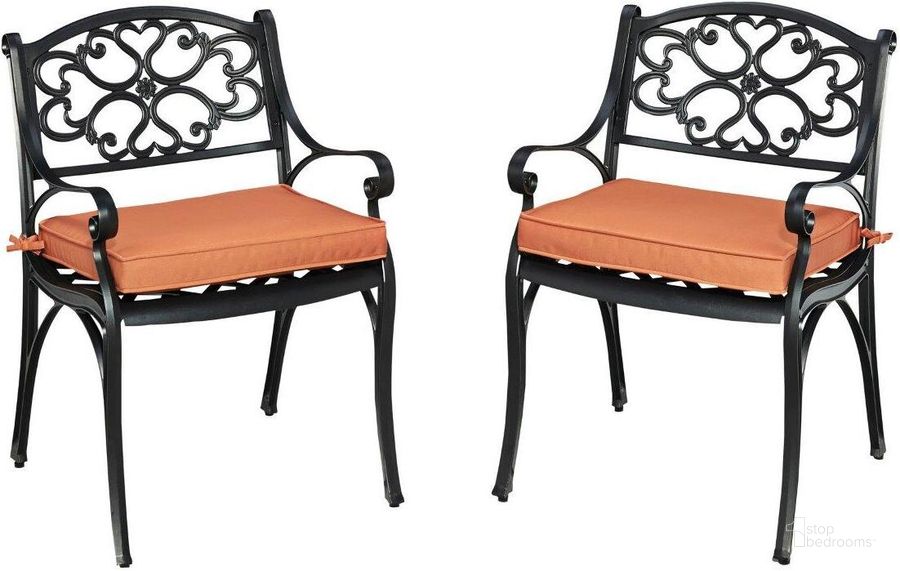 The appearance of Sanibel Black Outdoor Chair Pair 6654-80C designed by Homestyles in the traditional interior design. This black piece of furniture  was selected by 1StopBedrooms from Sanibel Collection to add a touch of cosiness and style into your home. Sku: 6654-80;6654-CUS;6654-CUS. Material: Aluminum. Product Type: Outdoor Chair. Image1