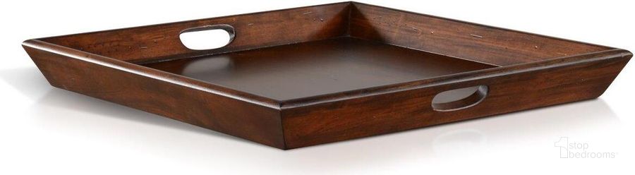 The appearance of Santa Fe Ottoman Tray designed by Sunny Design in the traditional interior design. This brown piece of furniture  was selected by 1StopBedrooms from Santa Fe Collection to add a touch of cosiness and style into your home. Sku: 2195DC2. Material: Wood. Product Type: Tray. Also Available: Brown. Image1