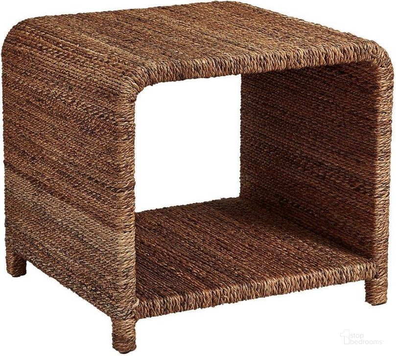 The appearance of Santa Marta End Table designed by Furniture Classics in the transitional interior design. This honey piece of furniture  was selected by 1StopBedrooms from  to add a touch of cosiness and style into your home. Sku: 18-68. Material: Wood. Product Type: End Table. Image1
