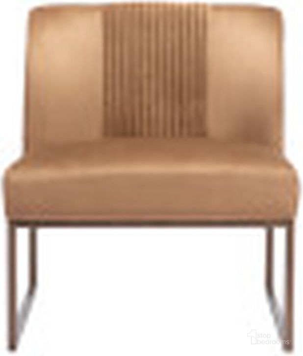 The appearance of Sante Fe Accent Chair In Brown designed by Zuo Modern in the modern / contemporary interior design. This brown piece of furniture  was selected by 1StopBedrooms from Sante Fe Collection to add a touch of cosiness and style into your home. Sku: 109526. Product Type: Accent Chair. Material: Plywood. Image1