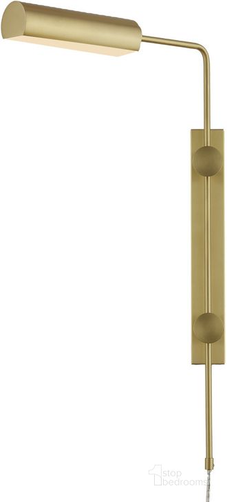 The appearance of Satire Brass Swing-Arm Wall Sconce designed by Currey & Company in the modern / contemporary interior design. This brass piece of furniture  was selected by 1StopBedrooms from Satire Collection to add a touch of cosiness and style into your home. Sku: 5000-0201. Material: Metal. Product Type: Wall Sconce. Image1
