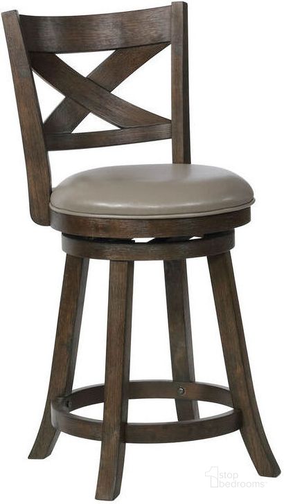 The appearance of Saulnierville Grey Barstool 0qd2349822 designed by Versailles Home in the traditional interior design. This grey piece of furniture  was selected by 1StopBedrooms from Saulnierville Collection to add a touch of cosiness and style into your home. Sku: 2793C-24-GY. Product Type: Barstool.