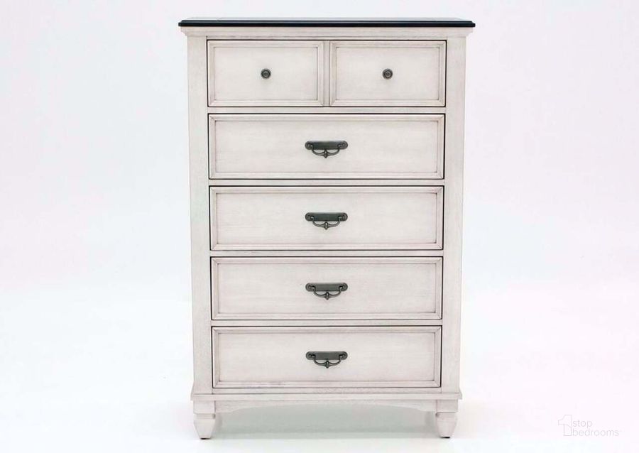 The appearance of Sawyer Chest designed by Crown Mark in the traditional interior design. This antique white piece of furniture  was selected by 1StopBedrooms from Sawyer Collection to add a touch of cosiness and style into your home. Sku: B9100-4. Product Type: Chest. Image1