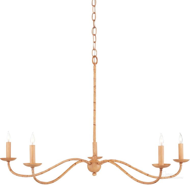 The appearance of Saxon Rattan Small Chandelier In Tan designed by Currey & Company in the modern / contemporary interior design. This tan piece of furniture  was selected by 1StopBedrooms from Saxon Collection to add a touch of cosiness and style into your home. Sku: 9000-0848. Product Type: Chandelier. Material: Iron. Image1