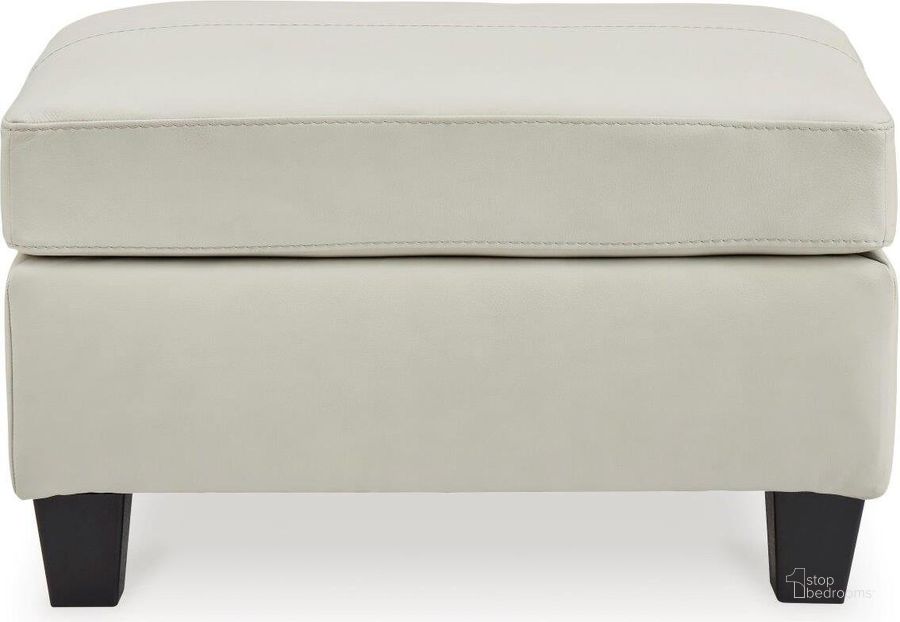 The appearance of Sayabec Coconut Ottoman designed by Boho House in the modern / contemporary interior design. This coconut piece of furniture  was selected by 1StopBedrooms from Sayabec Collection to add a touch of cosiness and style into your home. Sku: 4770414. Product Type: Ottoman. Material: Leather Match. Image1