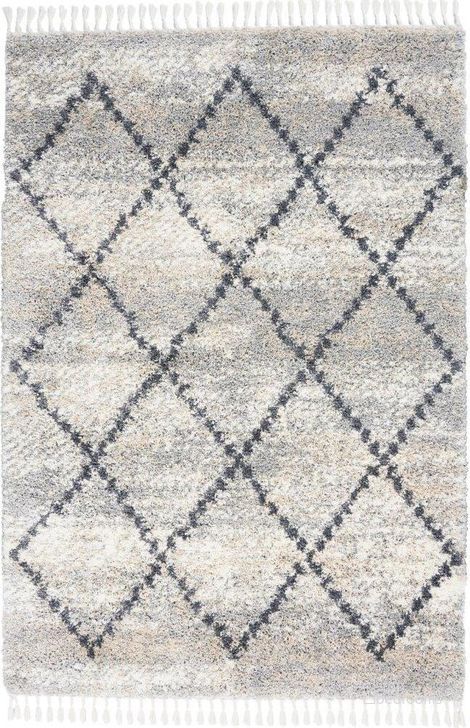 The appearance of Scandinavian Shag Silver Grey 4 X 6 Area Rug designed by Nourison in the modern / contemporary interior design. This silver grey piece of furniture  was selected by 1StopBedrooms from Scandinavian Shag Collection to add a touch of cosiness and style into your home. Sku: 99446716057. Material: Polypropylene. Product Type: Area Rugs. Image1