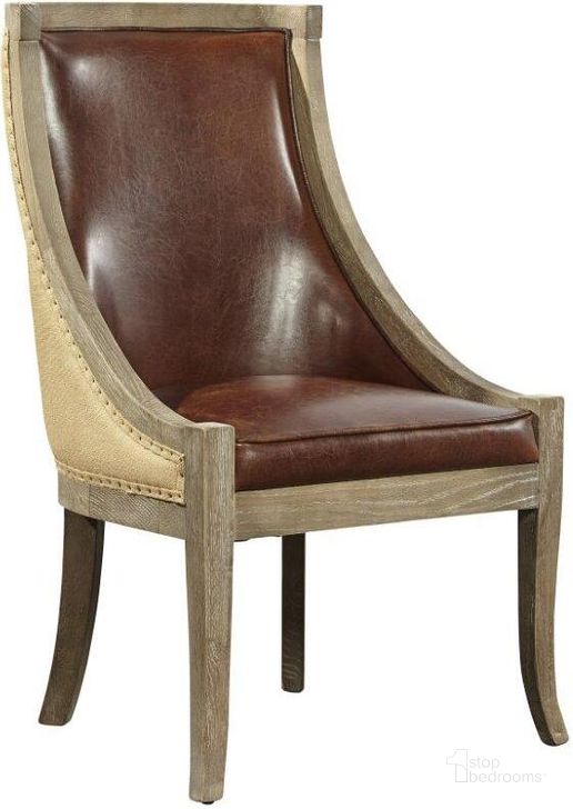 The appearance of Scoop Chair designed by Furniture Classics in the transitional interior design. This  piece of furniture  was selected by 1StopBedrooms from Scoop Collection to add a touch of cosiness and style into your home. Sku: 70947BRN. Material: Wood. Product Type: Accent Chair. Image1