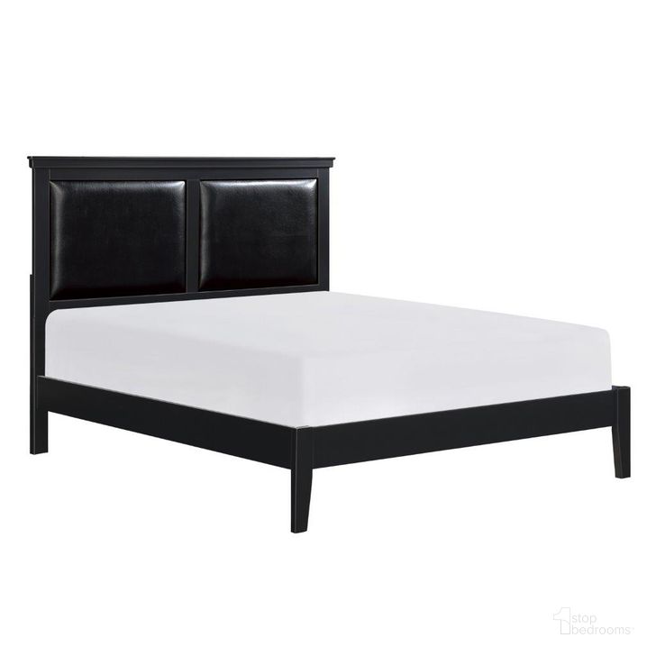 The appearance of Seabright Black Queen Panel Bed designed by Homelegance in the transitional interior design. This black piece of furniture  was selected by 1StopBedrooms from Seabright Collection to add a touch of cosiness and style into your home. Sku: 1519BK-1;1519BK-3. Bed Type: Panel Bed. Material: Wood. Product Type: Panel Bed. Bed Size: Queen. Image1