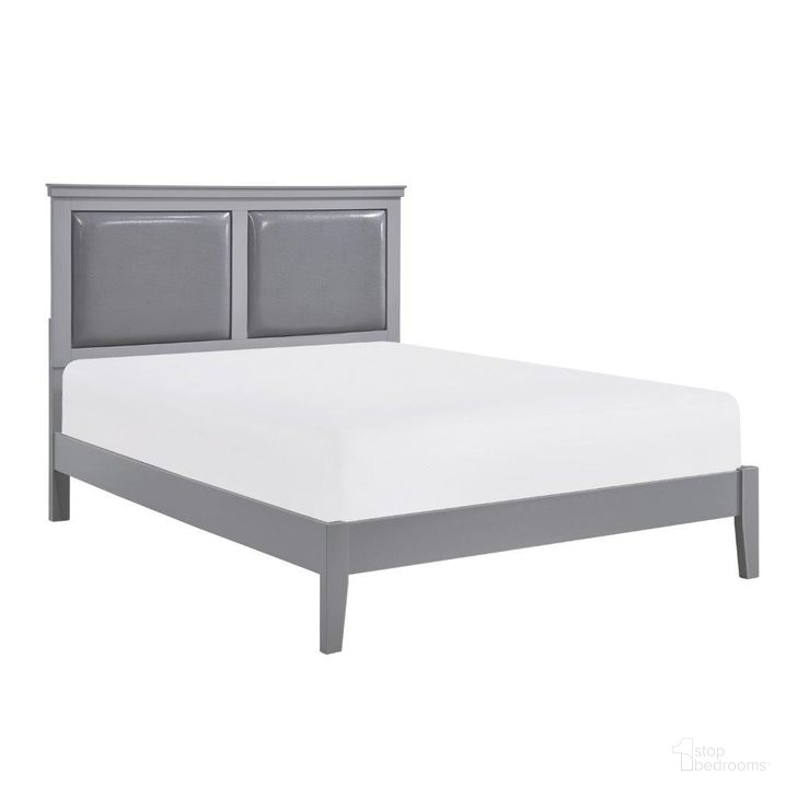 The appearance of Seabright Gray Queen Panel Bed designed by Homelegance in the transitional interior design. This gray piece of furniture  was selected by 1StopBedrooms from Seabright Collection to add a touch of cosiness and style into your home. Sku: 1519GY-1;1519GY-3. Bed Type: Panel Bed. Material: Wood. Product Type: Panel Bed. Bed Size: Queen. Image1