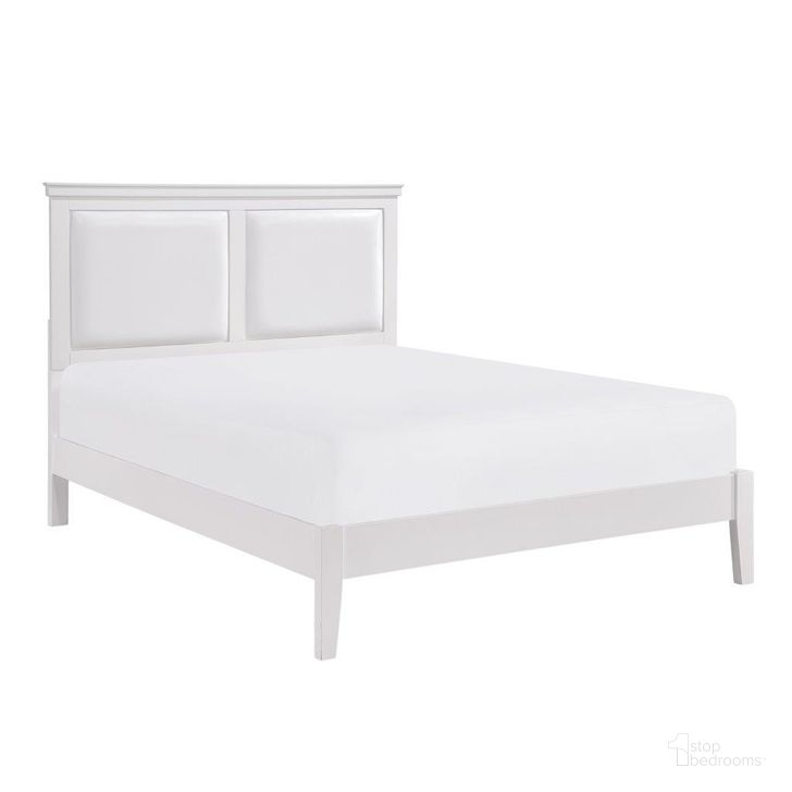The appearance of Seabright White Full Panel Bed designed by Homelegance in the transitional interior design. This white piece of furniture  was selected by 1StopBedrooms from Seabright Collection to add a touch of cosiness and style into your home. Sku: 1519WHF-1;1519WHT-3. Bed Type: Panel Bed. Material: Wood. Product Type: Panel Bed. Bed Size: Full. Image1