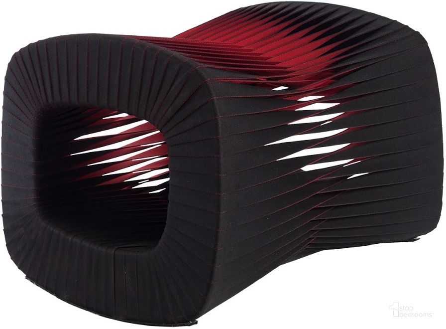 The appearance of Seat Belt Ottoman B2064BZ designed by Phillips Collection in the modern / contemporary interior design. This black and red piece of furniture  was selected by 1StopBedrooms from Seat Belt Collection to add a touch of cosiness and style into your home. Sku: B2064BZ. Product Type: Ottoman. Material: Cotton.