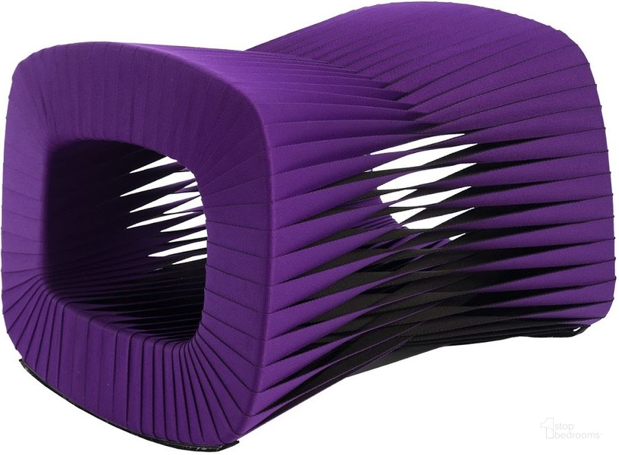 The appearance of Seat Belt Ottoman B2064PU designed by Phillips Collection in the modern / contemporary interior design. This purple piece of furniture  was selected by 1StopBedrooms from Seat Belt Collection to add a touch of cosiness and style into your home. Sku: B2064PU. Product Type: Ottoman. Material: Cotton.