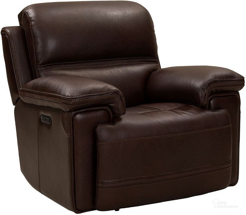 The appearance of Sedrick Power Recliner w/ Power Headrest (Walnut) designed by BarcaLounger in the modern / contemporary interior design. This walnut piece of furniture  was selected by 1StopBedrooms from Sedrick Collection to add a touch of cosiness and style into your home. Sku: 9PH3664372388. Material: Leather. Product Type: Power Reclining. Image1
