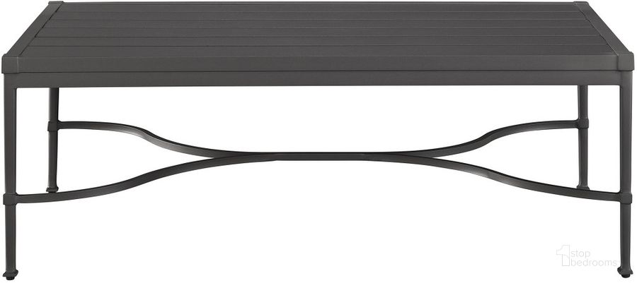The appearance of Seneca Cocktail Table In Charcoal designed by Universal in the modern / contemporary interior design. This charcoal piece of furniture  was selected by 1StopBedrooms from Coastal Living Collection to add a touch of cosiness and style into your home. Sku: U012801. Product Type: Cocktail Table. Image1