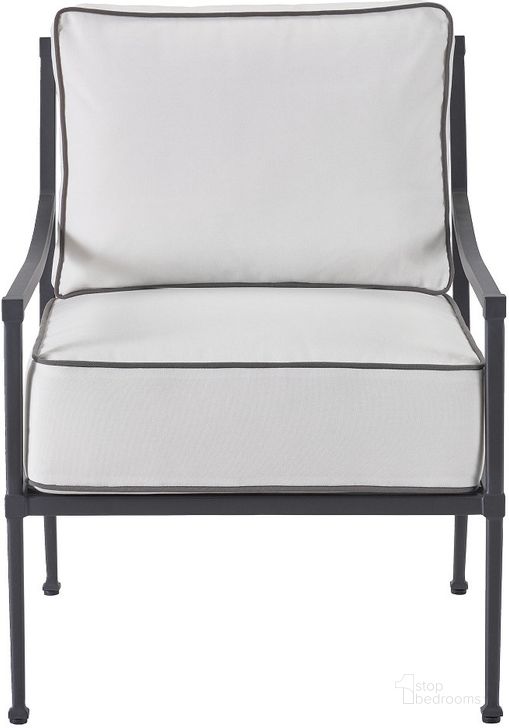 The appearance of Seneca Lounge Chair In Charcoal designed by Universal in the coastal interior design. This charcoal piece of furniture  was selected by 1StopBedrooms from Coastal Living Collection to add a touch of cosiness and style into your home. Sku: U012833. Product Type: Lounge Chair. Image1