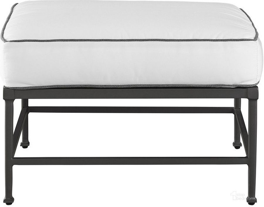 The appearance of Seneca Ottoman In Charcoal designed by Universal in the coastal interior design. This charcoal piece of furniture  was selected by 1StopBedrooms from Coastal Living Collection to add a touch of cosiness and style into your home. Sku: U012842. Product Type: Ottoman. Image1