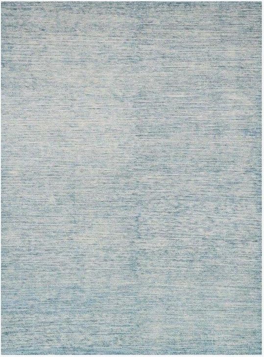 The appearance of Serena Lt. Blue Rug SERNSG-01LB00C0F0 designed by Loloi Rugs in the transitional interior design. This blue piece of furniture  was selected by 1StopBedrooms from Serena Collection to add a touch of cosiness and style into your home. Sku: SERNSG-01LB00C0F0. Product Type: Rug. Material: Viscose. Image1