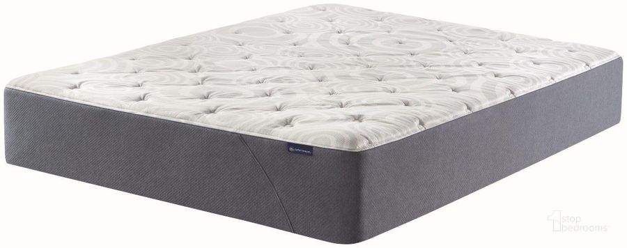 The appearance of Serta Perfect Sleeper Tranquil Wave Hybrid Firm Mattress designed by Serta in the modern / contemporary interior design. This white and blue piece of furniture  was selected by 1StopBedrooms from Perfect Sleeper Collection to add a touch of cosiness and style into your home. Material: Memory Foam. Product Type: Mattress. Bed Size: Twin. Size: Twin. Comfort Level: Firm. Mattress Top: Memory Foam Top. Comfort Level: Firm. Mattress Type: Hybrid. Mattress Thickness: 11". Image1