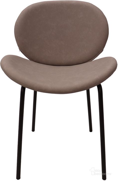 The appearance of Servos Dining Side Chair with Upholstered Faux Leather Seat and Iron Frame In Light Grey designed by LeisureMod in the modern / contemporary interior design. This light grey piece of furniture  was selected by 1StopBedrooms from Servos Collection to add a touch of cosiness and style into your home. Sku: SCBL-22LGR. Product Type: Side Chair. Material: Iron. Image1