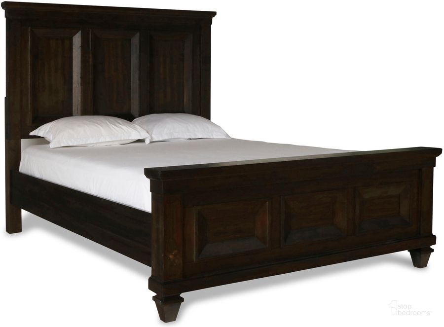 The appearance of Sevilla Walnut King Panel Bed designed by New Classic in the traditional interior design. This brown piece of furniture  was selected by 1StopBedrooms from Sevilla Collection to add a touch of cosiness and style into your home. Sku: B2264-110;B2264-120;B2264-330. Bed Type: Panel Bed. Material: Wood. Product Type: Panel Bed. Bed Size: King. Image1