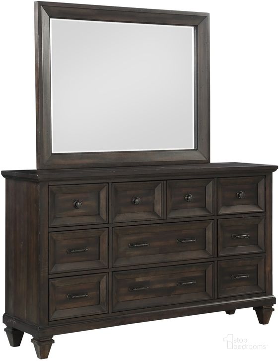 The appearance of Sevilla Walnut Mirror designed by New Classic in the traditional interior design. This brown piece of furniture  was selected by 1StopBedrooms from Sevilla Collection to add a touch of cosiness and style into your home. Sku: B2264-060. Material: Glass. Product Type: Dresser Mirror. Image1