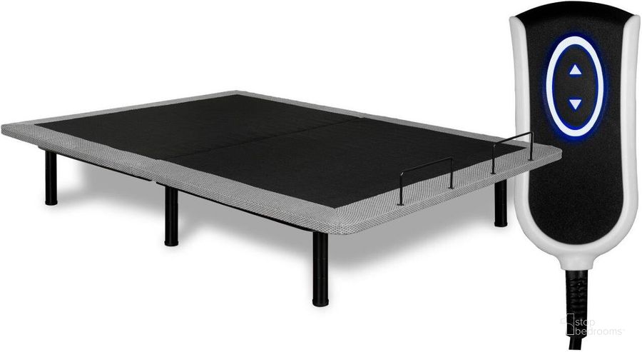 The appearance of SF31 Black and Grey Twin XL Adjustable Base designed by Rhino Sleep in the  interior design. This black and grey piece of furniture  was selected by 1StopBedrooms from SF30 Adjustable Bed Collection to add a touch of cosiness and style into your home. Sku: SF31. Material: Metal. Product Type: Adjustable Base. Bed Size: Twin XL. Image1