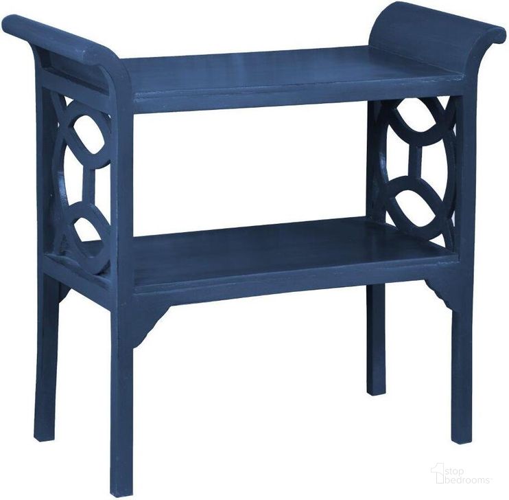The appearance of Shabby Chic Cottage Blue Blue Accent Table and Console designed by Sunset Trading in the modern / contemporary interior design. This navy piece of furniture  was selected by 1StopBedrooms from Shabby Chic Cottage Collection to add a touch of cosiness and style into your home. Sku: CC-TAB1033LD-SD. Material: Wood. Product Type: Accent Table. Image1