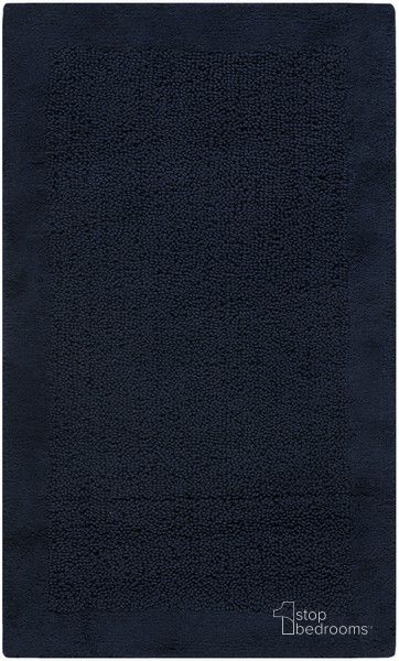 The appearance of Shadow Plush Bath Mat Set of 2 in Navy designed by Safavieh in the modern / contemporary interior design. This navy piece of furniture  was selected by 1StopBedrooms from Shadow Collection to add a touch of cosiness and style into your home. Sku: PMB623B-2745-SET2. Product Type: Rug. Material: Cotton. Image1