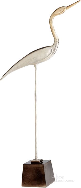 The appearance of Shorebird Nickel Sculpture Set Of 2 designed by Cyan Design in the modern / contemporary interior design. This silver and grey piece of furniture  was selected by 1StopBedrooms from Shorebird Collection to add a touch of cosiness and style into your home. Sku: 09779. Material: Aluminum. Product Type: Sculpture.