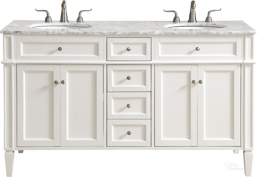 The appearance of Shortsdale White Bathroom Vanity Bathroom Furniture 0qd2368891b designed by Artisan Elegance in the transitional interior design. This white piece of furniture  was selected by 1StopBedrooms from Shortsdale Collection to add a touch of cosiness and style into your home. Sku: VF12560DWH. Material: MDF. Product Type: Bathroom Vanity. Image1